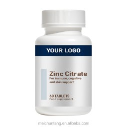Zinc Citrate Tablets Factory - 60 Tablets Immune Function Enzyme