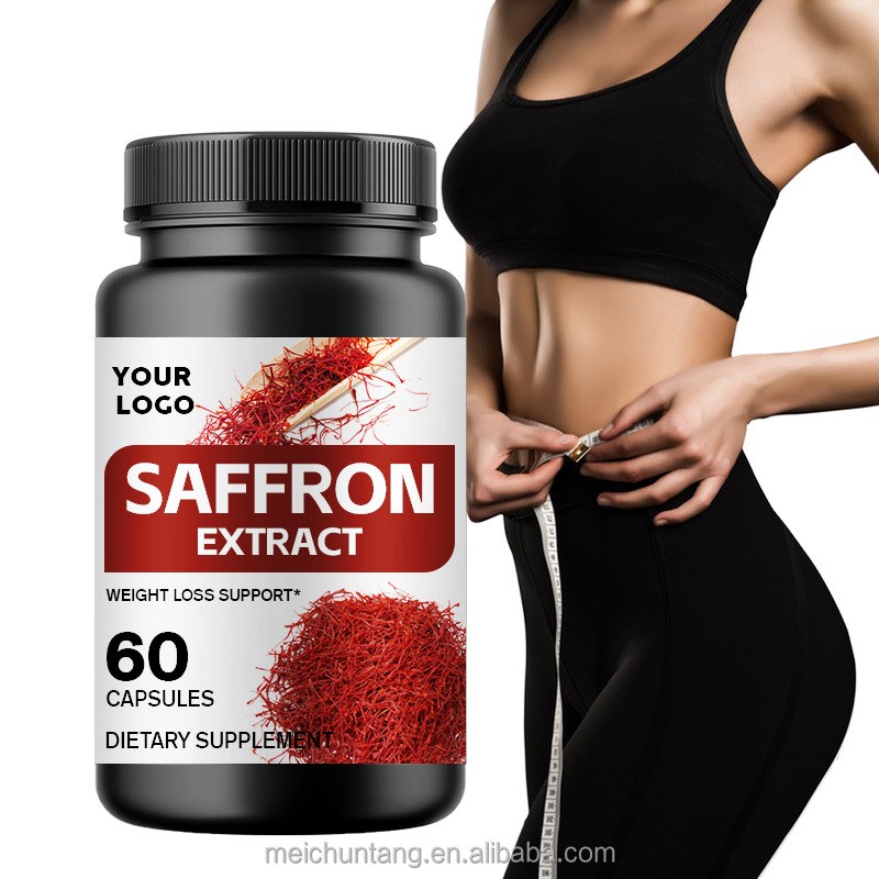 Saffron Capsules Factory - Herbal Supplements 95% Crocin Extract