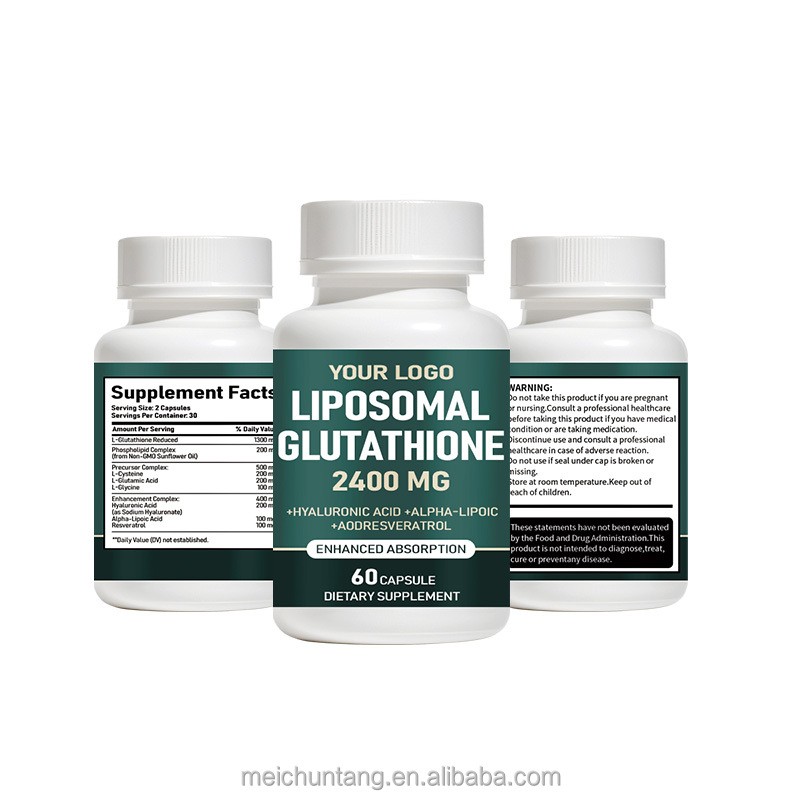 L-Glutathione Capsule Manufacturer - Customized Halal Liposomal 5X