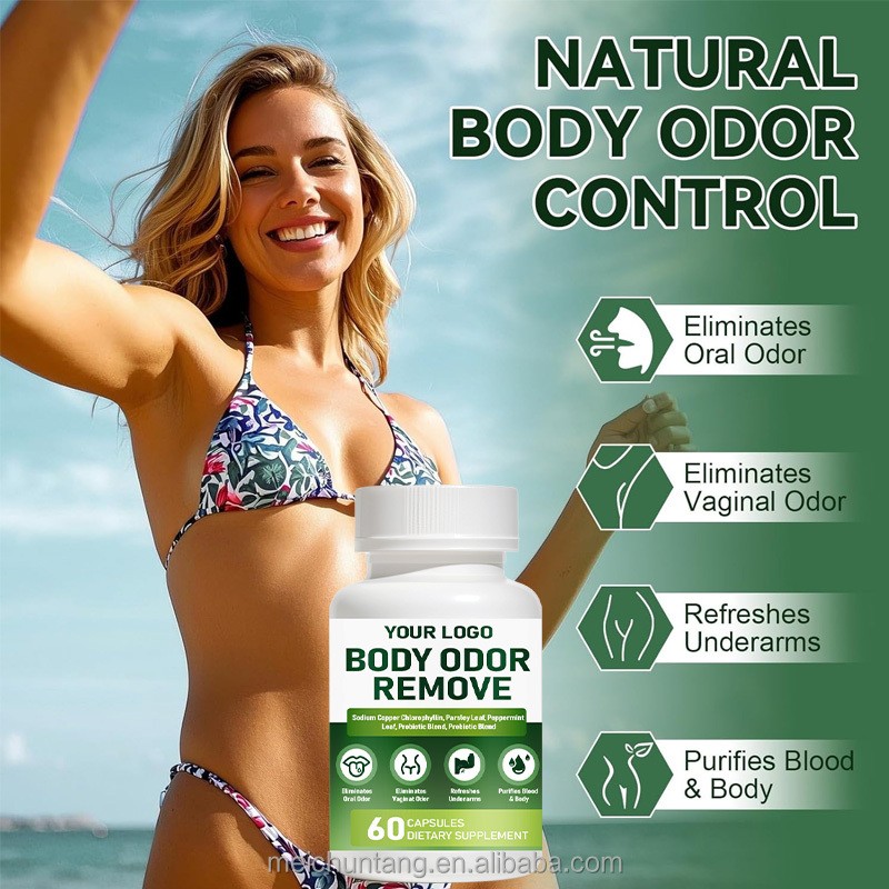 Chlorophyll Capsules Factory - Adult Body Deodorizing Immune Support