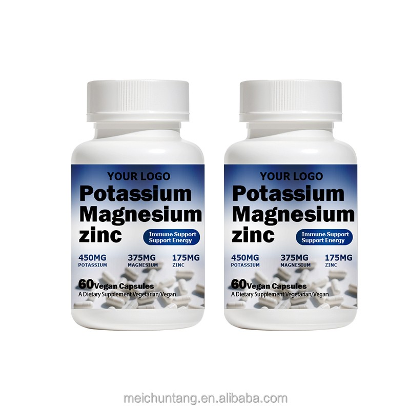 Potassium Magnesium Capsules Manufacturer - Vegan Sleep Quality Immune