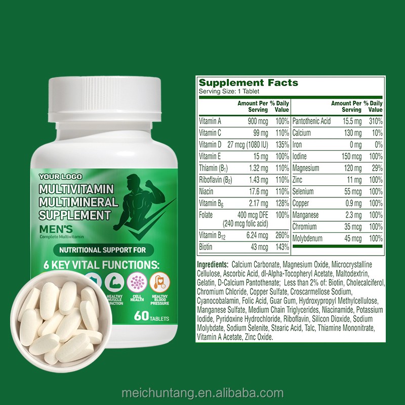 Men's Health Supplements Manufacturer - High Quality Wholesale Minerals