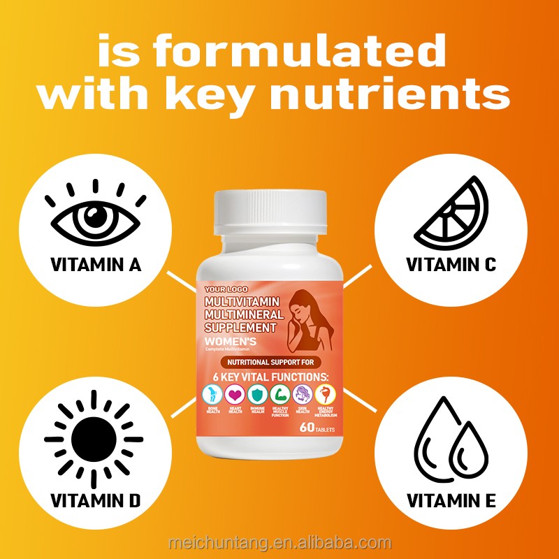 Women's Multivitamin Supplier - OEM Daily Whole Food Vitamin C