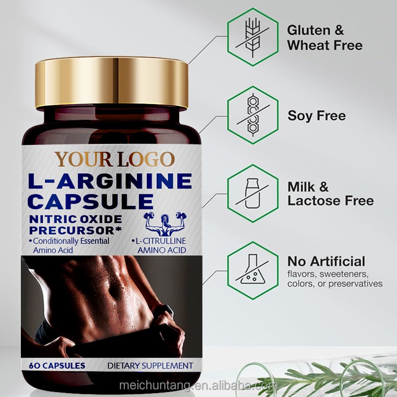 L-Arginine Capsules Factory - OEM Private Label Amino Acid