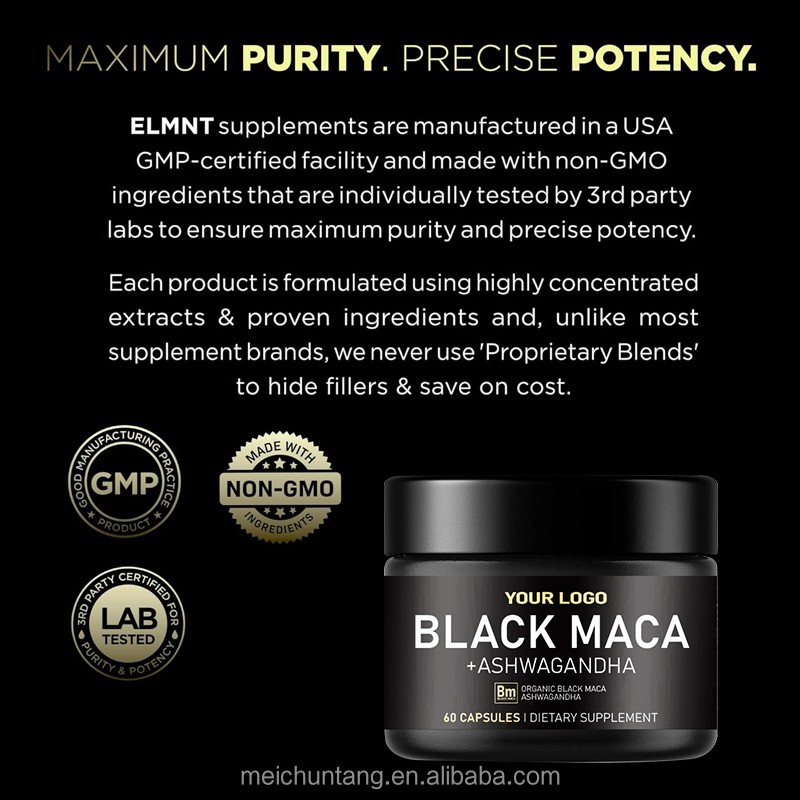 Maca Root Capsules Supplier - Private Label Plant-Based Vitality