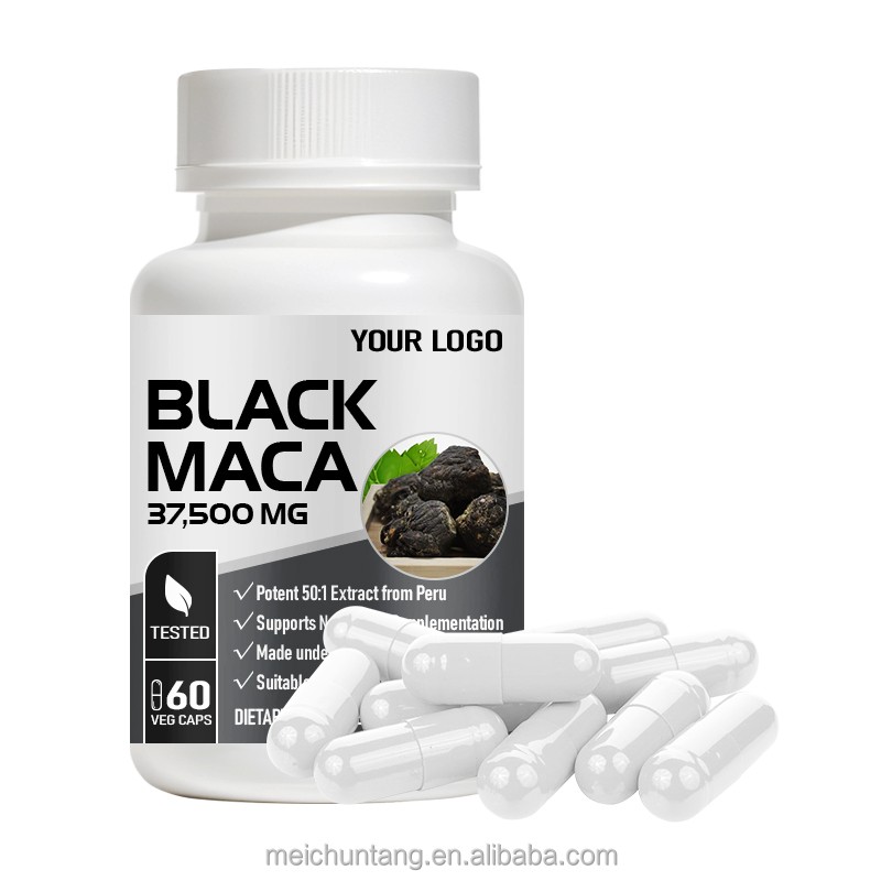 Black Maca Capsules Supplier - 20000 mg Male Strength Pills