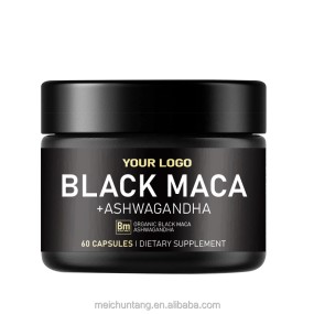 Maca Ginseng Capsules Manufacturer - 8050mg Black Maca Energy Support