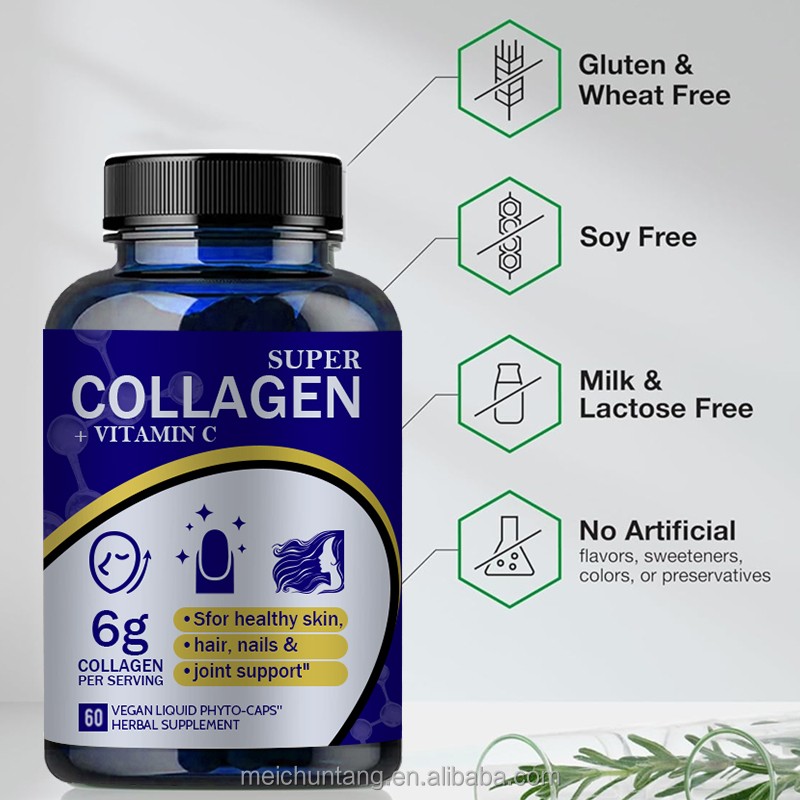 Collagen Vitamin Capsules Supplier - Hot Selling High Antioxidant