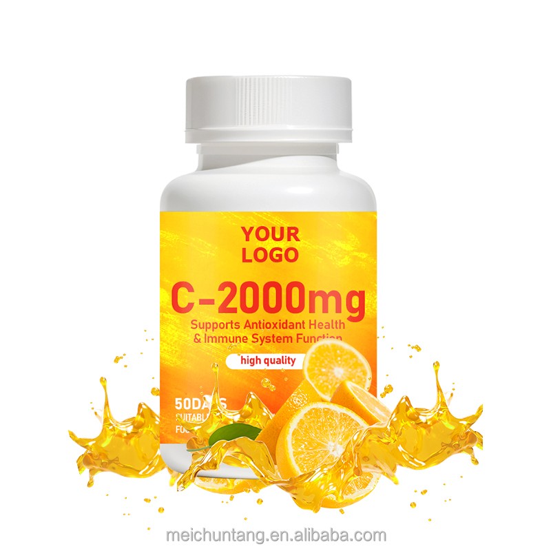 Vitamin C Tablets Factory - OEM Healthcare Skin Whitening 1000mg