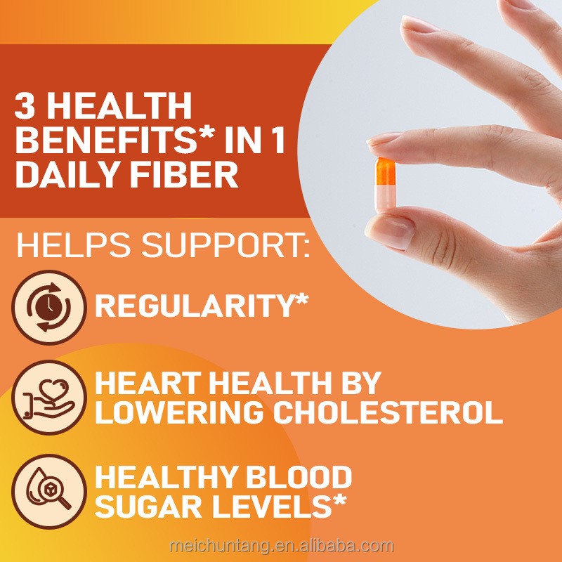 Psyllium Husk Capsules Supplier - Plant-Based Fiber Digestive Health