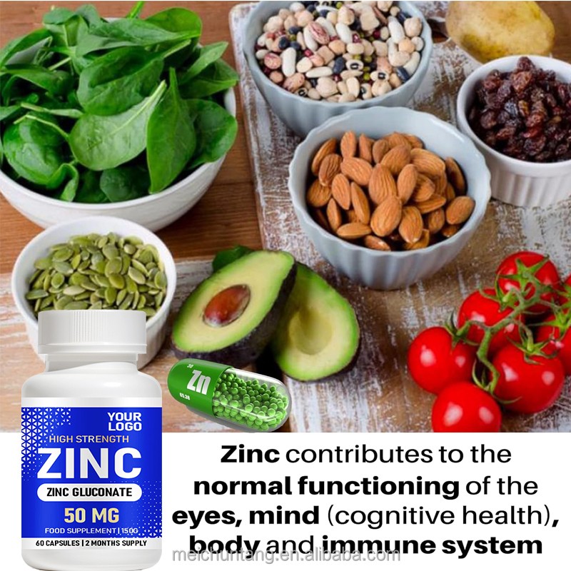 Zinc Gluconate Capsules Manufacturer - OEM ODM Essential Mineral