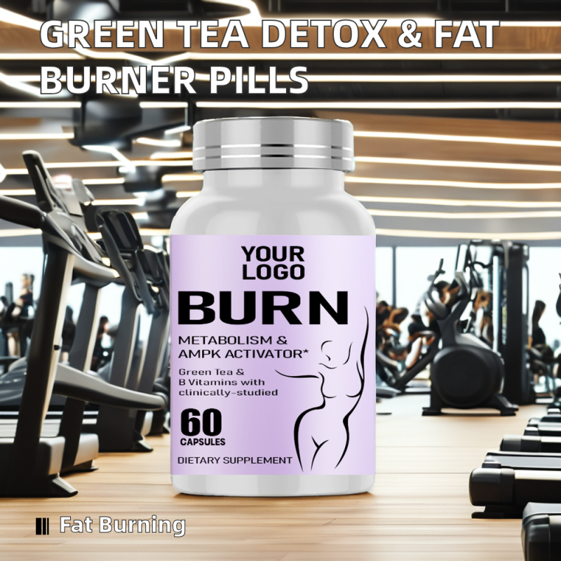 Green Tea Capsules Manufacturer - Effective Fat Burner Detox Pills