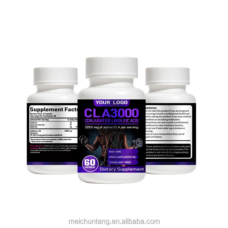 CLA Capsules Factory - OEM ODM 3000 High Potency Weight Management
