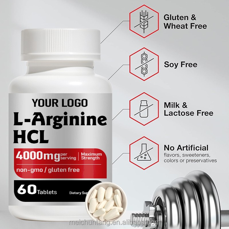 L-Arginine Supplement Supplier - 4000mg Sport Health Food Grade