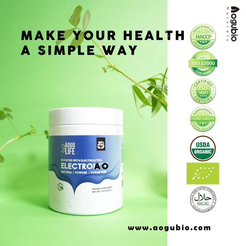 Electrolyte Powder Manufacturer - Natural Zero Sugar Keto 1000mg Potassium