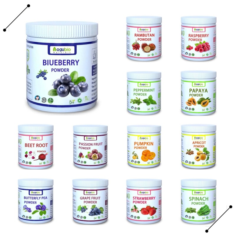 Maqui Berry Powder Manufacturer - Organic Freeze Dried Vegan Superfood