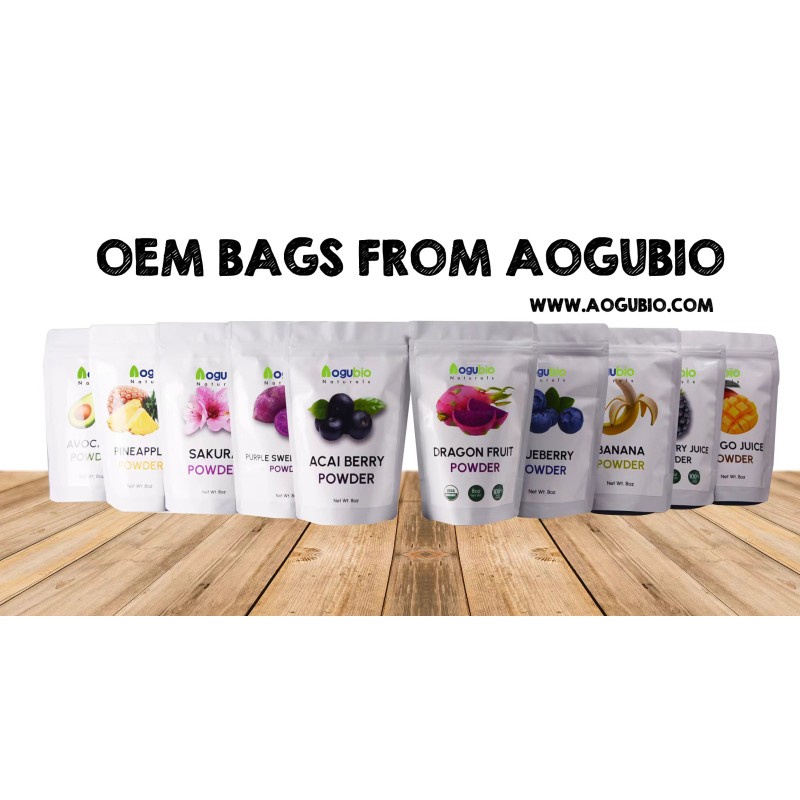 Freeze Dried Strawberry Powder Factory - ISO Factory Bulk Organic