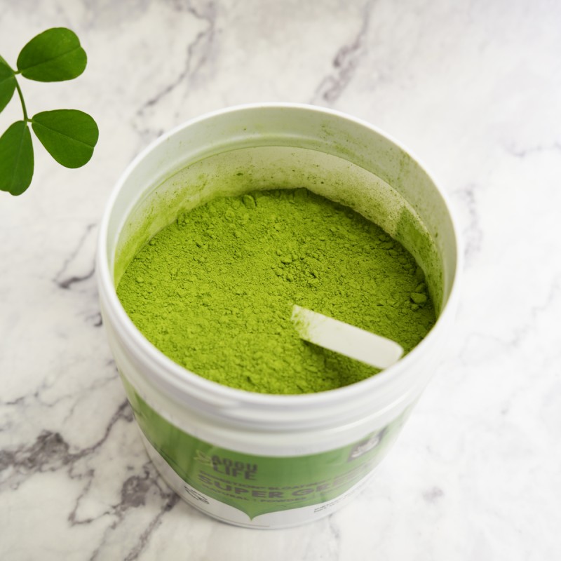 Super Greens Powder Factory - Premium Organic Vegetable Grass Blend