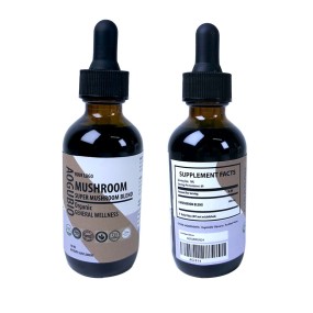Mushroom Oral Liquid Manufacturer - OEM 8 in 1 Cordyceps Chaga Blend