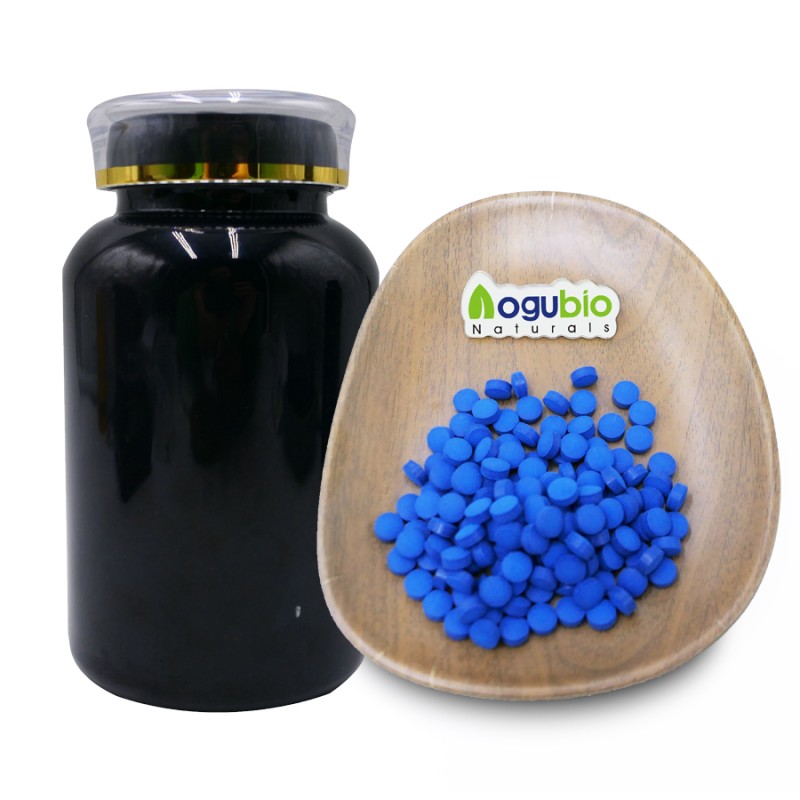 Blue Spirulina Tablets Manufacturer - E18 E6 250mg Phycocyanin Extract