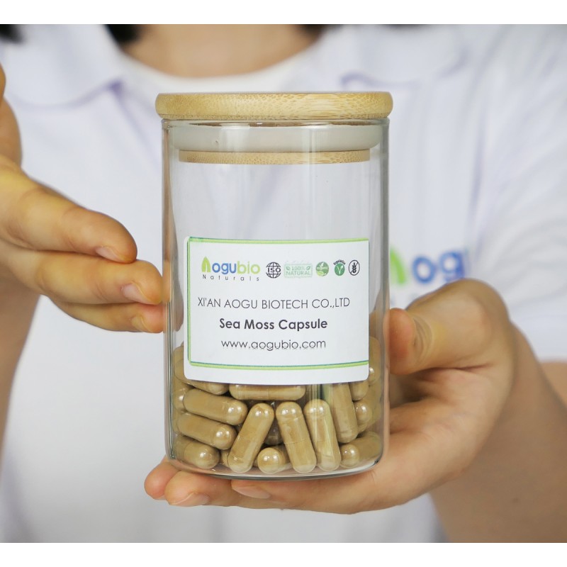 Sea Moss Capsules Supplier - Private Label Black Seed Ashwagandha Turmeric