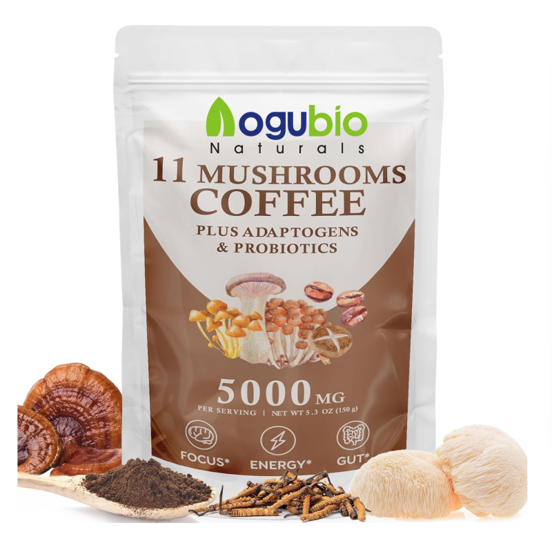 Mushroom Coffee Supplier - OEM Herbal Lingzhi Ganoderma 8 in 1