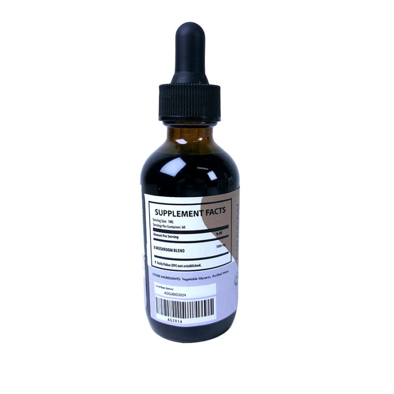 Mushroom Oral Liquid Manufacturer - OEM 8 in 1 Cordyceps Chaga Blend