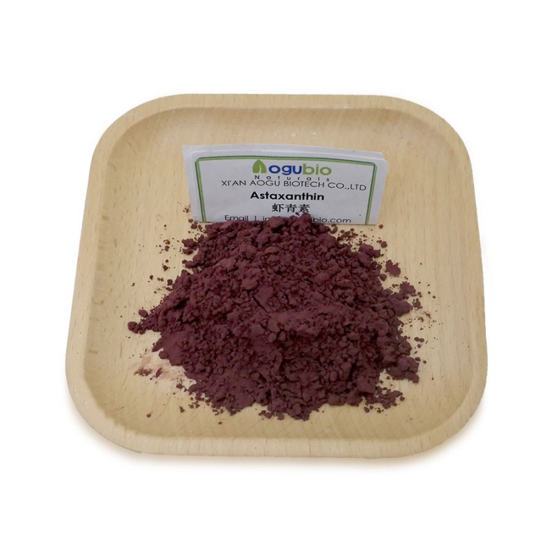 Astaxanthin Powder Supplier - Natural 1% Plant Extract Food Grade