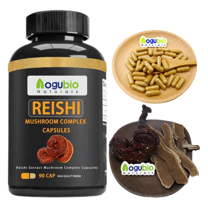 Mushroom Capsules Factory - Lions Mane Turkey Tail Cordyceps Reishi
