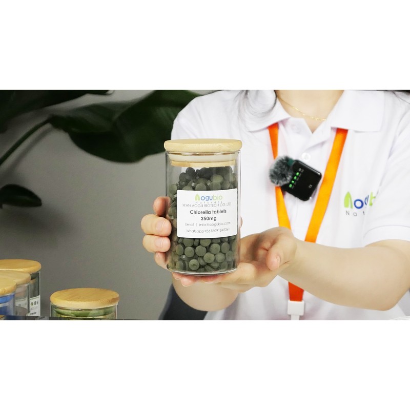 Chlorella Tablets Factory - OEM Superfood Organic Vegan Protein