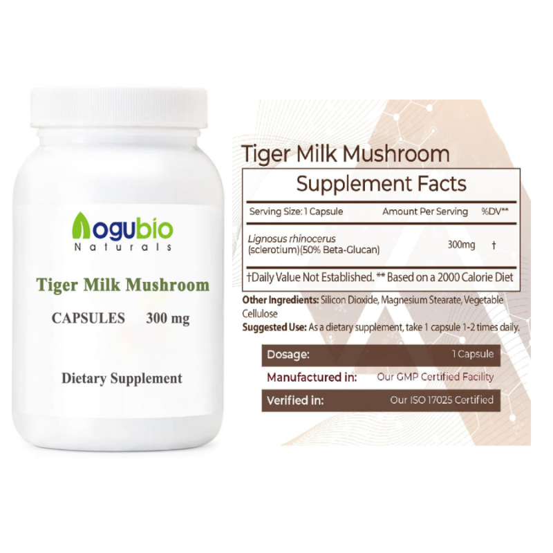 Tiger Milk Capsules Factory - OEM 60-120pcs Private Label Organic