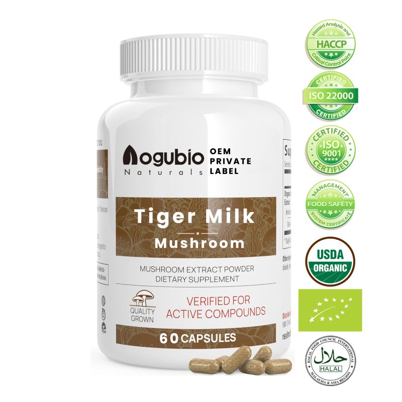 Tiger Milk Capsules Factory - OEM 60-120pcs Private Label Organic