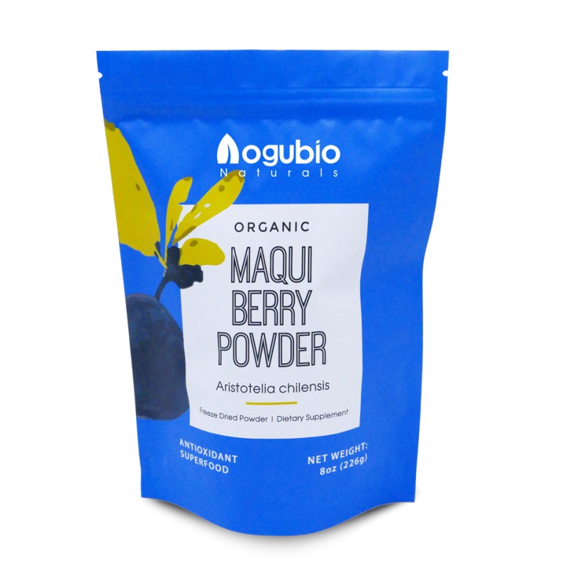 Maqui Berry Powder Manufacturer - Organic Freeze Dried Vegan Superfood