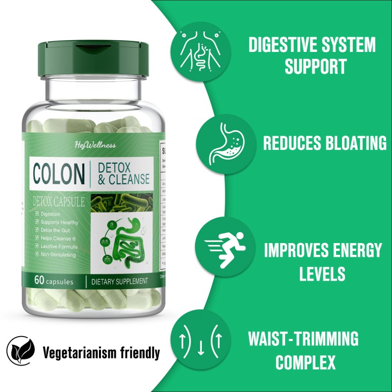 Aloe Colon Capsules Manufacturer - Helps Cleanse Digestion Gut Health