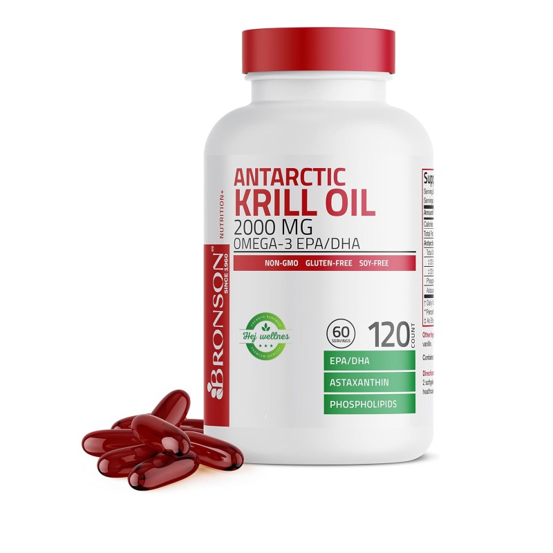 Antarctic Krill Oil Manufacturer - Custom 2000 mg Omega-3 Astaxanthin