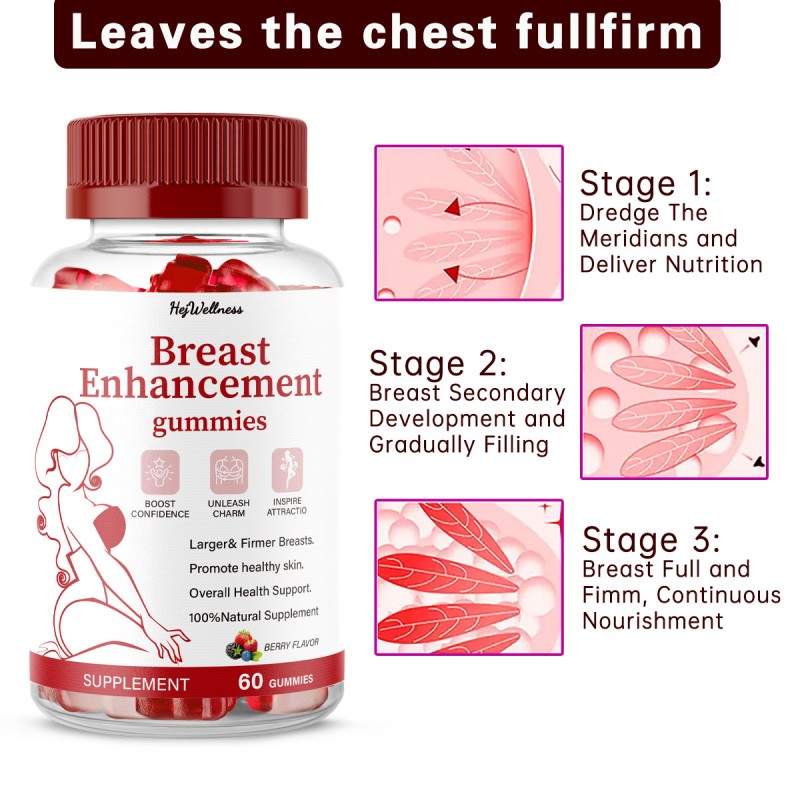 Breast Enlargement Gummies Factory - High Quality Natural Lifting Firming