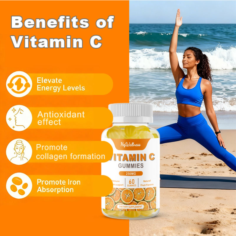 Vitamin C Gummies Factory - Wholesale Dietary Supplement Iron Absorption