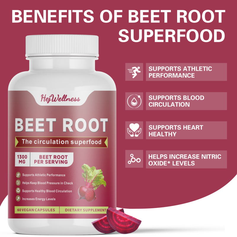 Beetroot Capsules Factory - OEM Private Label Superfood Supplements
