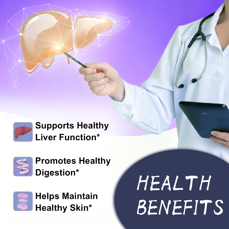 Liver Detox Capsules Factory - OEM Herbal Blend Milk Thistle