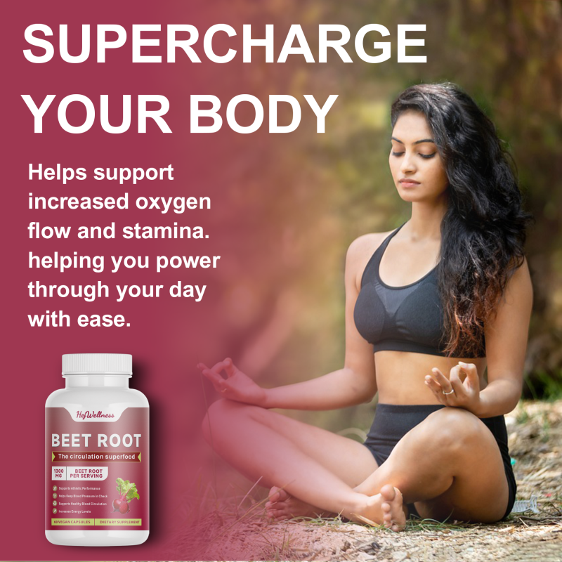 Beetroot Capsules Factory - OEM Private Label Superfood Supplements