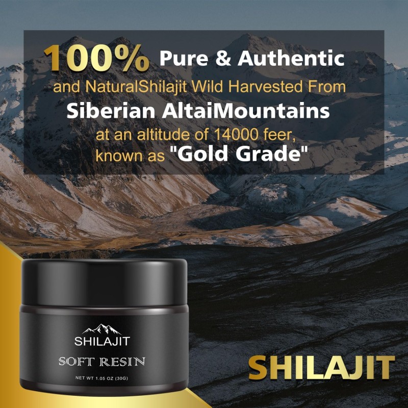 Shilajit Resin Factory - Pure Himalayan Tall Fulvic Acid