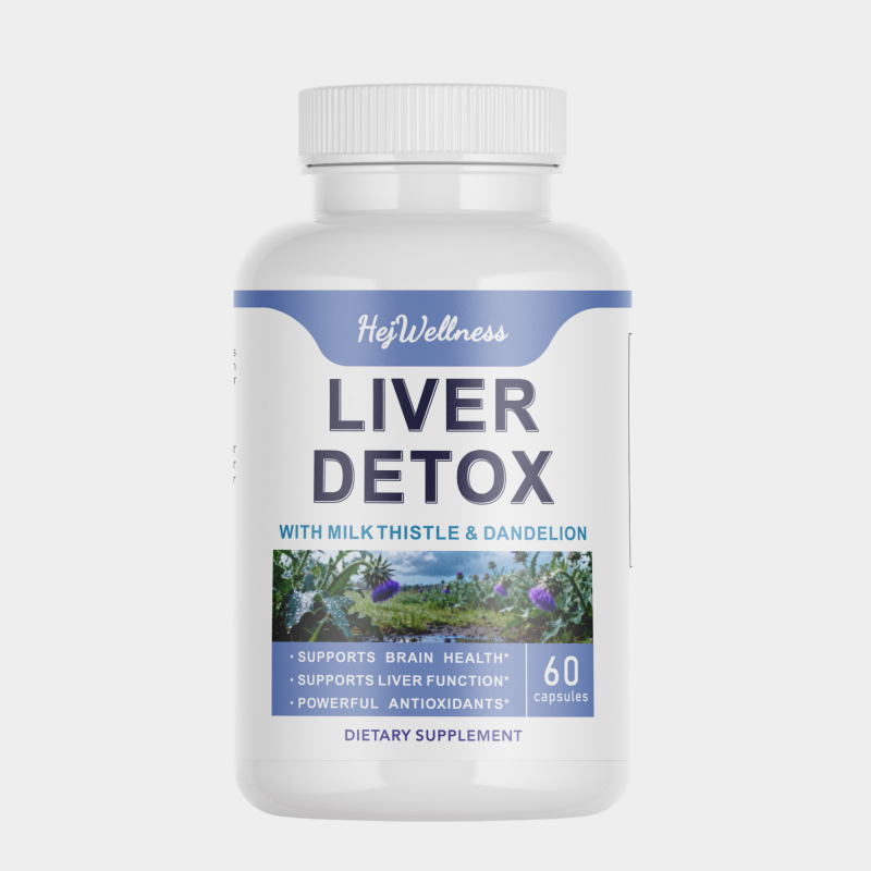 Liver Detox Capsules Factory - OEM Herbal Blend Milk Thistle