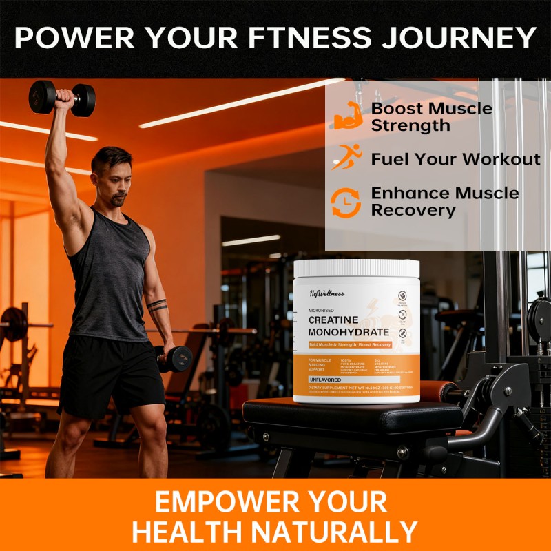 Creatine Powder Supplier - Pure Micronized Pre Workout Energy