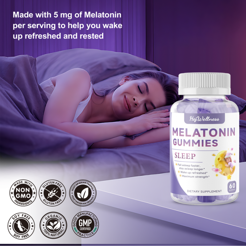 Sleep Gummies Supplier - Fall Asleep Faster Melatonin Relax