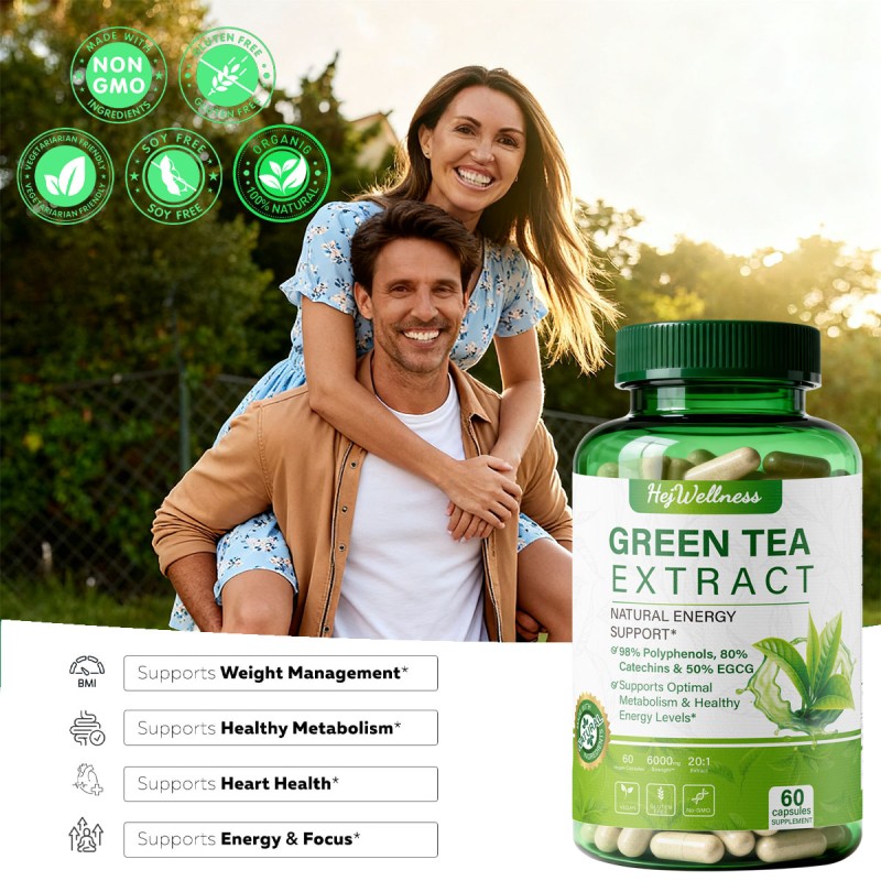 Green Tea Extract Factory - 80% Catcehins 50% EGCG 98% Polyphenols