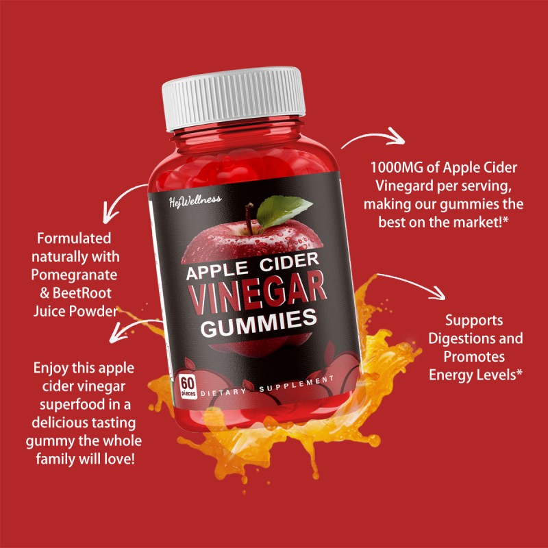 Apple Cider Vinegar Gummies Supplier - Wholesale Private Label OEM ODM