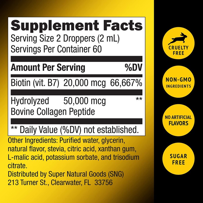 Biotin Collagen Protein Manufacturer - Hair Growth Radiant Skin Strong