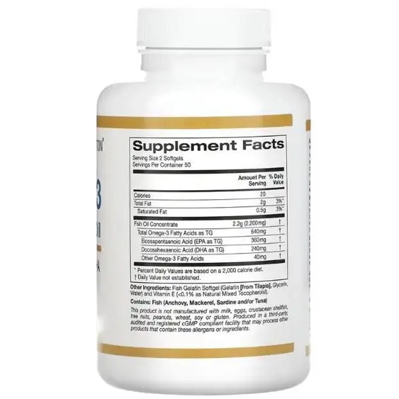 Cod Fish Oil Softgel Manufacturer - OEM ODM Brain Eye Health