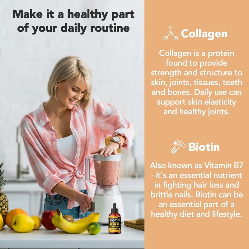 Biotin Collagen Protein Manufacturer - Hair Growth Radiant Skin Strong