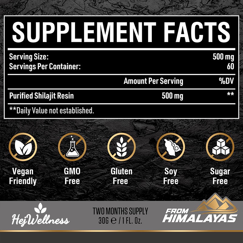 Organic Shilajit Resin Manufacturer - OEM Rich 85+ Trace Minerals